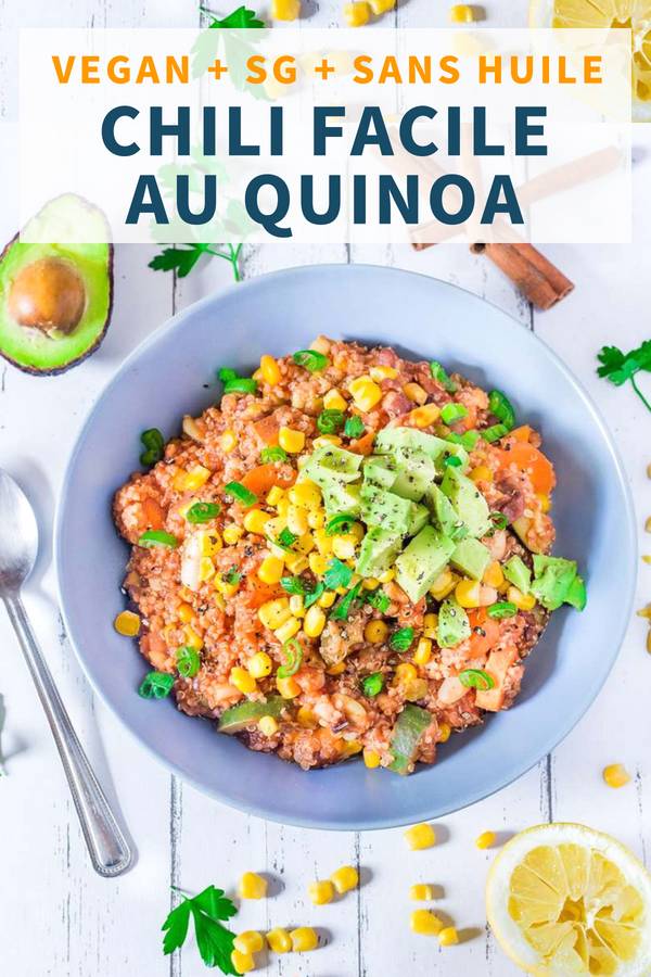 Chili Vegan au Quinoa