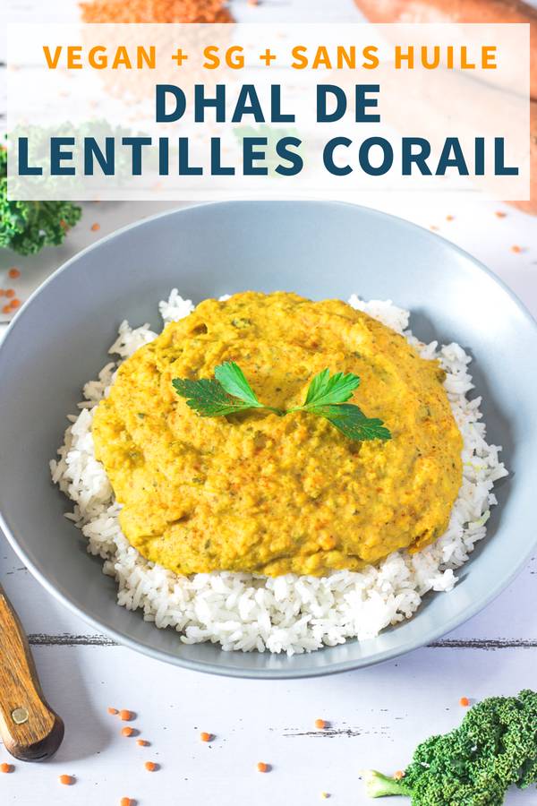 Dhal de Lentilles Curry et Coco