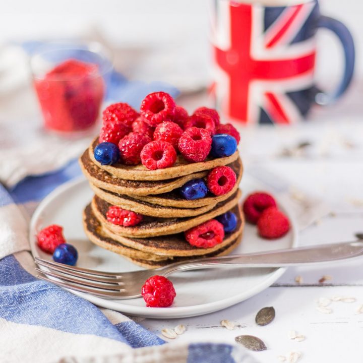 Easy vegan pancakes