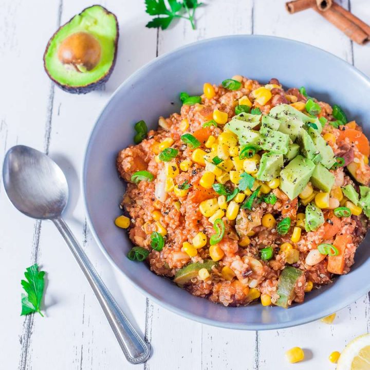 One-Pot Vegan Quinoa Chili