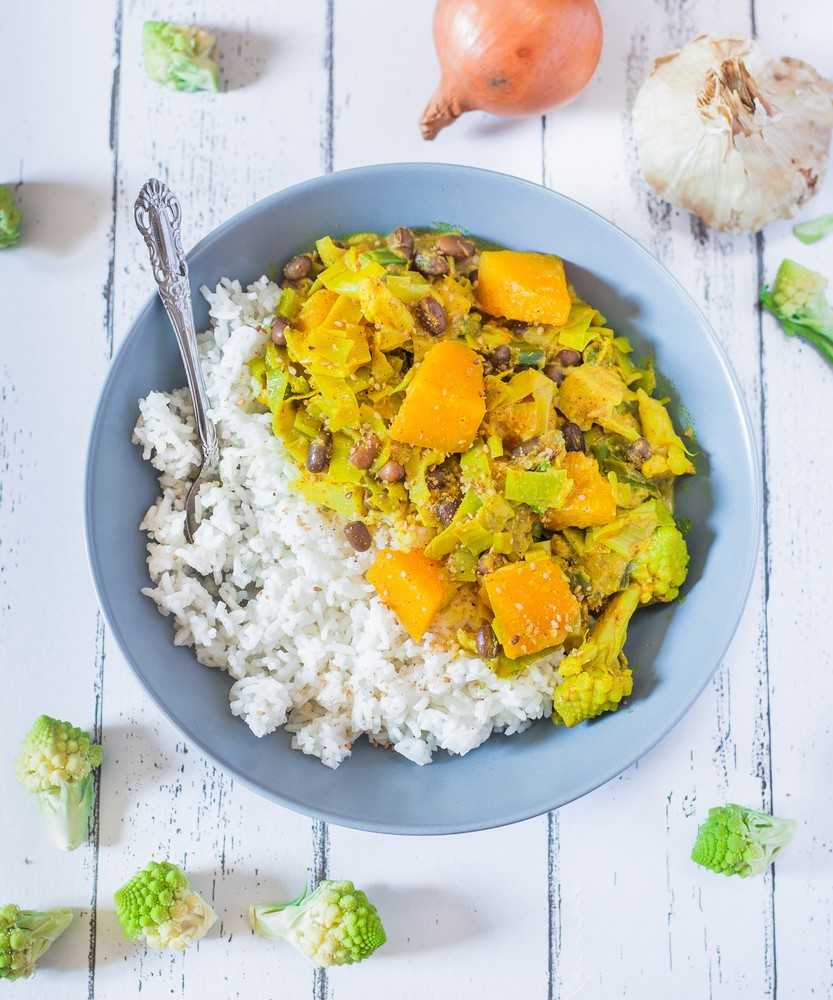 Easy Coconut Curry vegan curry recipe