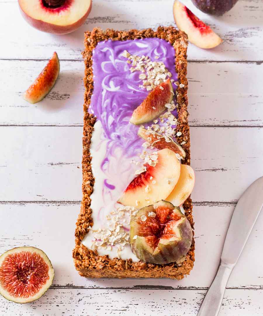 Tarte Granola Vanille Myrtilles