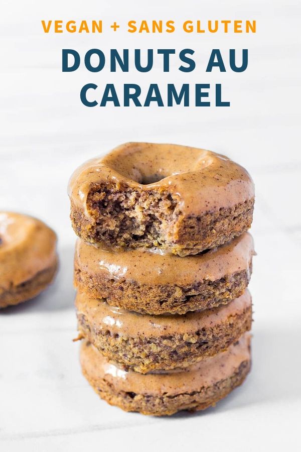 Donuts Vegan au Caramel