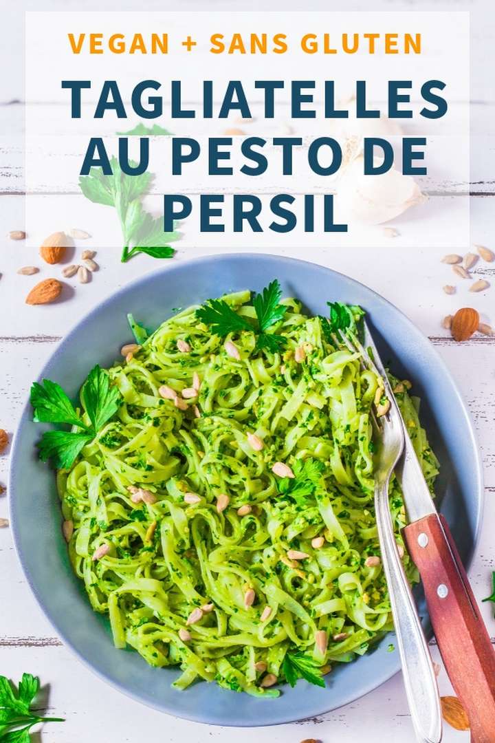 Tagliatelles au Pesto de Persil
