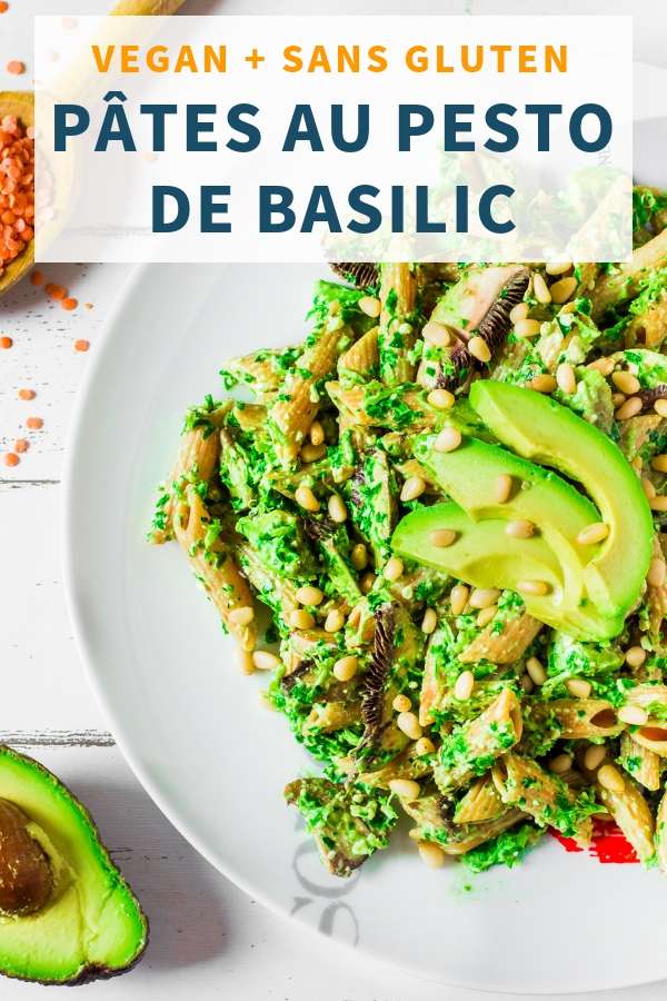 Pâtes au Pesto de Basilic _ Vegan, Facile