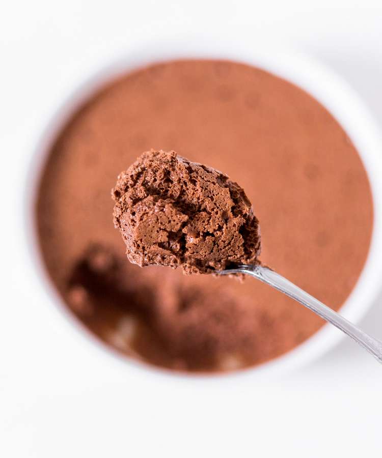 chocolate mousse chickpeas