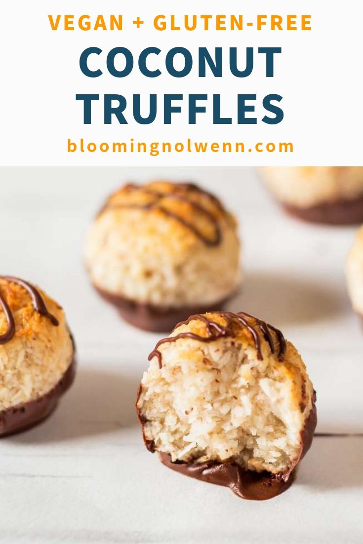 easy coconut chocolate bites