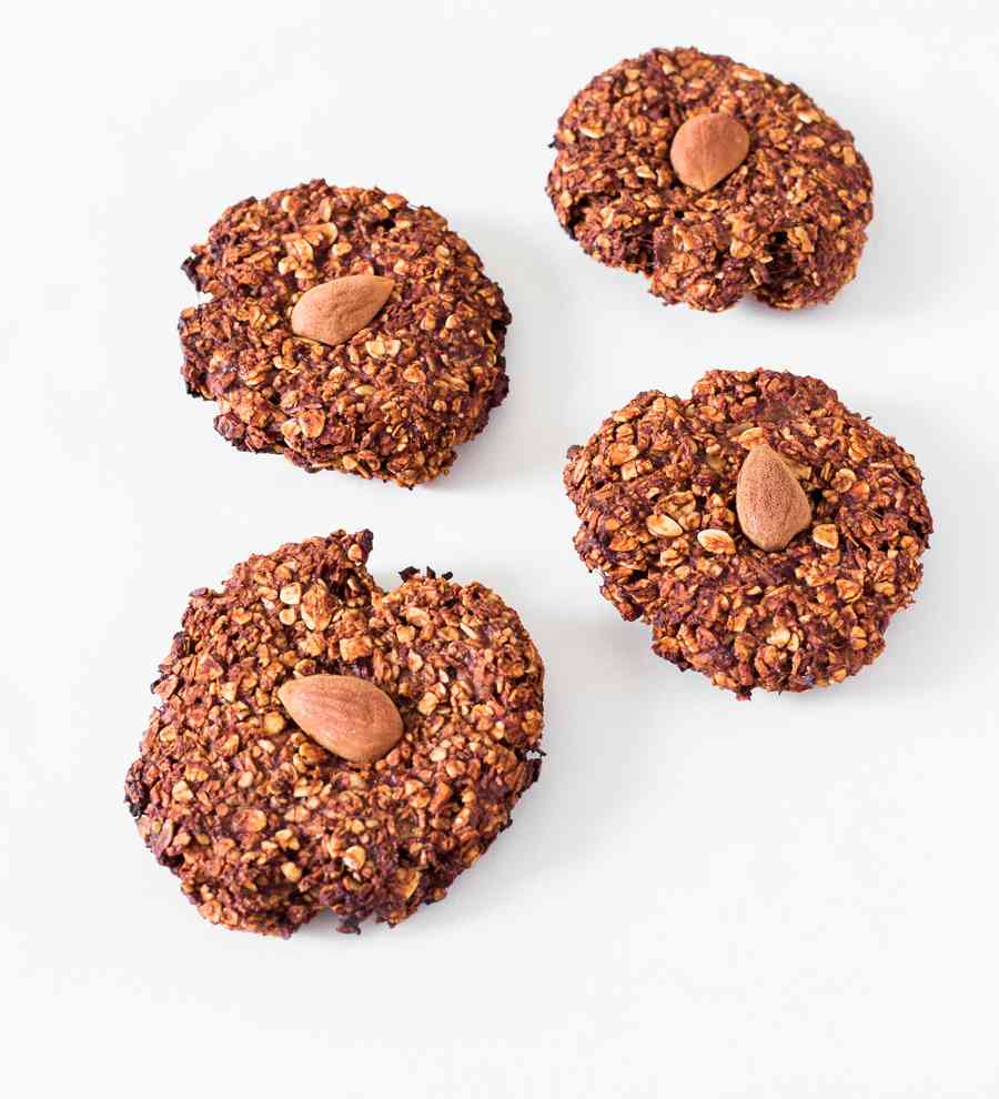 chocolate oat cookies