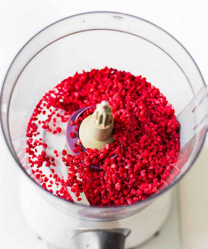 vegan raspberry ice cream